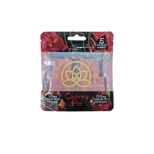 Live Rosin Gummies 125mg – Cherry Pie